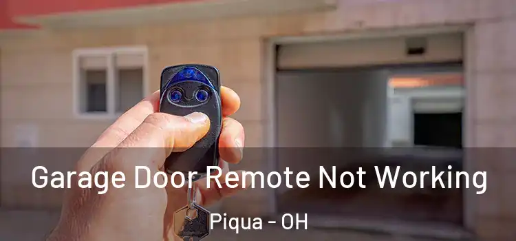  Garage Door Remote Not Working Piqua - OH
