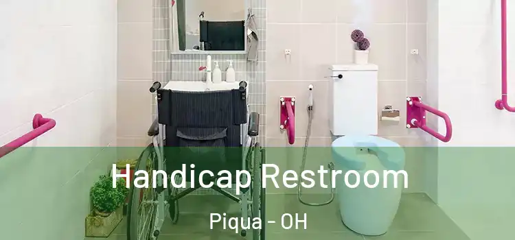  Handicap Restroom Piqua - OH